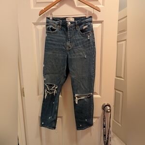 Abercrombie The Mom High Rise Jeans